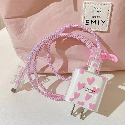 Case for Apple 18/20W Charger Protective Case Is Applicable to Iphone 14/13 Data Cable Head Bite Protector Shell