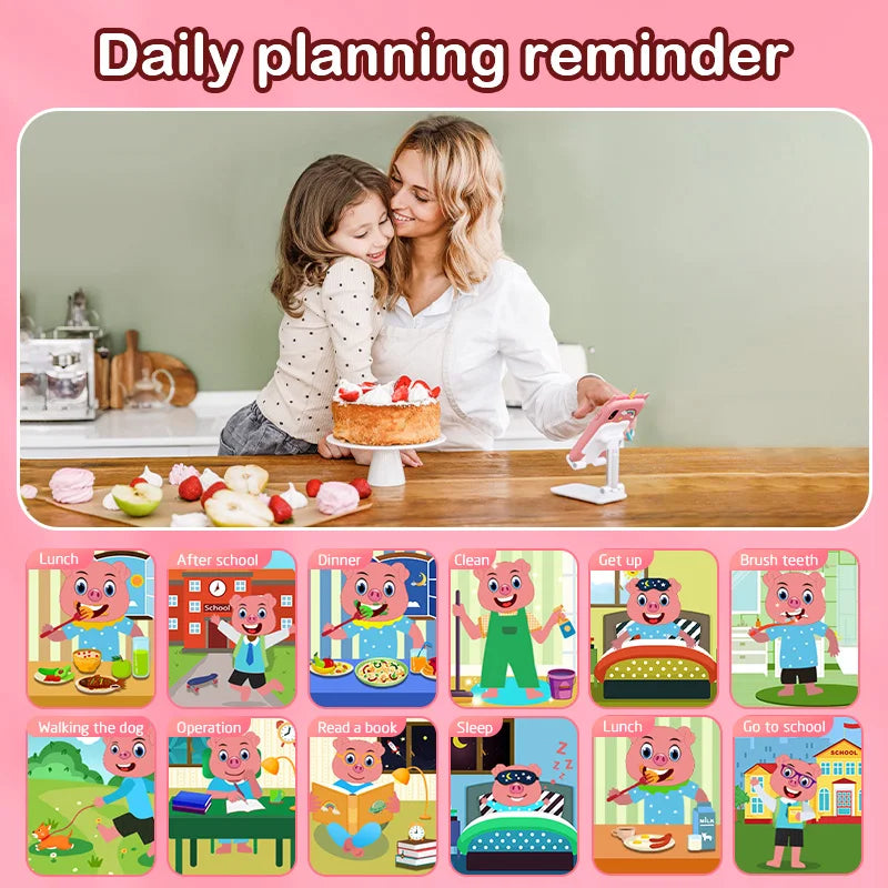 Children Phone Educational Toys Musical Toy Unicorn Baby Mobile Selfie Camera with 512Mb TF Card Toys for Babies Birthday Gifts