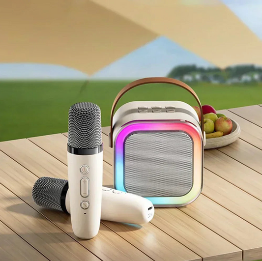 Mini Karaoké Bluetooth – Haut-Parleur Micro(s) Sans Fil